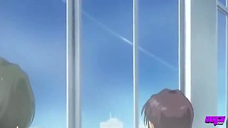 Big Tit Stepsisters Fuck Nerdy Wataru In Hentai Rivalry