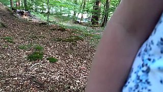 Almost Caught! Public Lake Fuck, Handjob & Outdoor Piss – Risky SlipCouple