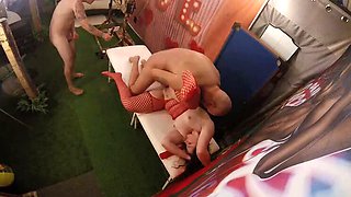 Amateur Homemade Threesome - Wife Sharing Uncut Sex Scene with British Couple