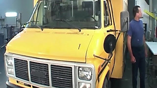 Mature Blonde MILF Rides Big Cock and Takes Facial
