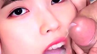 Warning Fantastic blonde big cock blowjob and cumshot