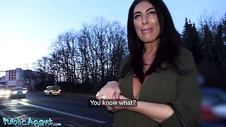 Public Agent featuring Ava Koxxx and Martin Gun's british smut