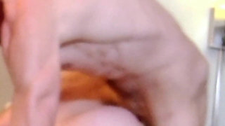 Watch as This Girl Keeps Taking on Her Knees to Over Bed