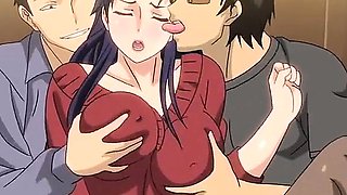 Fabulous drama hentai clip with uncensored group, big tits