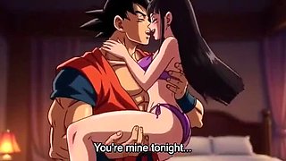 Goku Balls Deep in Pregnant Wife's Ass - First Time Anal