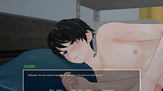 Hand job, girl masturbating, assfuck