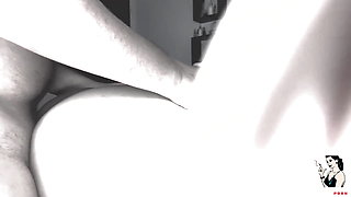 Secretary with Big Pussy Taking Her Boss's Pussy