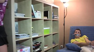 Make Him Cuckold - Dumb cheater punished in a kinky way