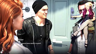Cougar, public, visual novel
