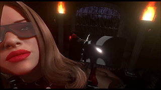Citor3 Femdomination 2 3D VR game walkthrough 1: The Witness