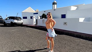 Public nude, topless public, compilation