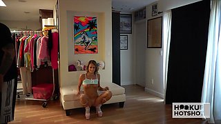 BTS - Sex-Curious Emma Hix Likes Being Treated Like A Whore By Bryan Gozzling!