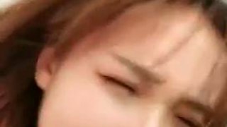 A cute girl with a high-looking short haired hair KIKI masturbates in the bathroom with finger buckles and vibrator vibrator vibrating and squirting a lot of water close-up closeup is very attractive