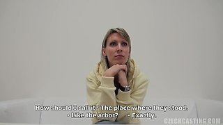 Superior Monika: Big-Titted Blonde MILF Casting