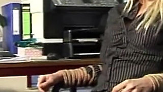 Secretary Tied to Chair Tapegagged