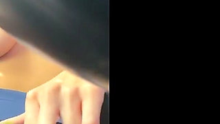 Big Tits College Girl Teen Masturbates in Car Before Class - Almost Gets Caught