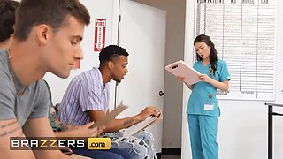 Lulu Chu dual takes on mazee & alex at the same time & uses her prowess to take their milk out - brazzers