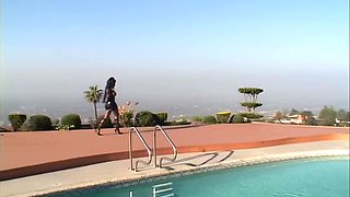 Gorgeous black MILF exciting adult story