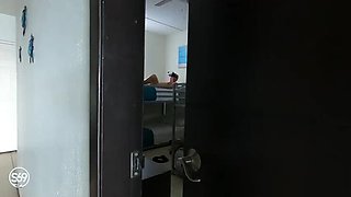 Found Stepmom’s Private Videos – Amateur MILF Caught Flashing and Jerking Off