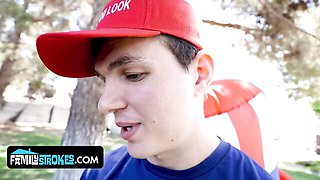 Family Strokes - cumshot video