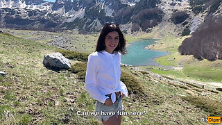 Outdoor Sex in the Mountains with a Hottie I Picked up on the Road