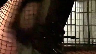 Large amateur cam woman uses two of her toys to masturbate