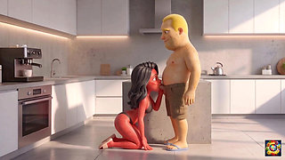 Romantic Kitchen Moments - Ai Hentai Asmr