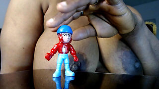 Macro Boyfriend Breast Stomping Punishment