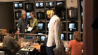 Sarah Shahi lesbian kissing Katherine Moennig passionately