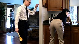 Amateur ass fucking and spanking