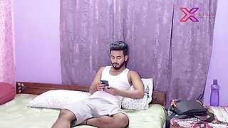 3some orgy with chubby indian MILF