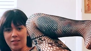 Dp loving close up hoe uses toys