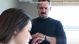 Babysitter teen plowed