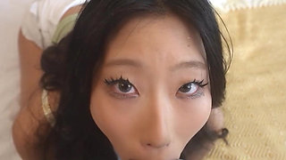 Sloppy 18yo Asian Takes Bwc POV Backshots