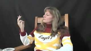 Amazing amateur Cheerleaders, Smoking xxx video