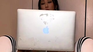 Horny Asian Student Nicole Doshi Plays With Herself During