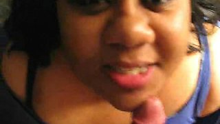 Funny black wench trys for the first time a fine white cock