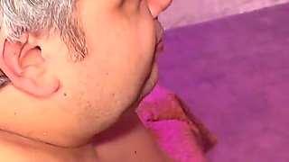 French Pegging - Caged Sub Gets His Ass Destroyed by His Mistress Strapon - BDSM