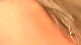 Horny Blonde Fingers Dripping Pussy to Shuddering Orgasm
