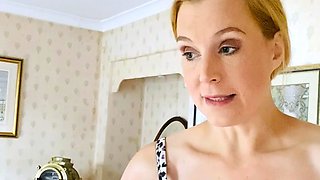 Horny Mature Blonde Solo