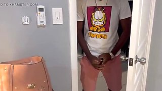 Step Son Catches Latina MILF Leyne Rodriguez Masturbating With Toy - Huge Ass Fuck & Cumshot