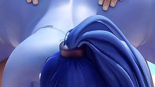 Widowmaker From Overwatch - Sniper Mission Failed Because of Big Cock - Doggystyle & Beach Jack-o Pose Big Ass Fuck 3D