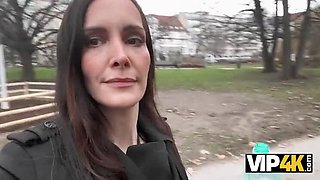 VIP4K: Hot MILF Picks Up a Young Guy on the Street and Seduces Him