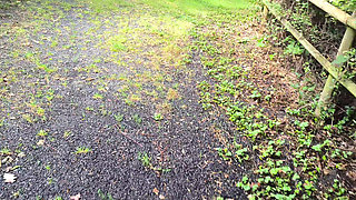 Hard Titslapping Near the Pond