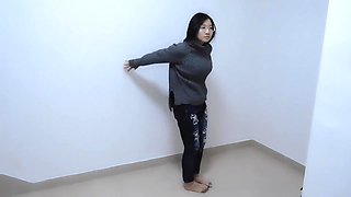 Chinese Girl Cuffed