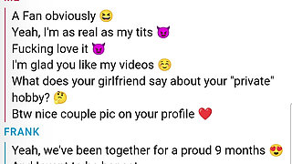 20yo Fan Cheats on His Girlfriend with Me... Creampie & Cum All Over My Big Tits