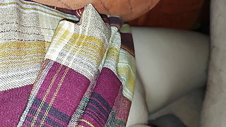 Back to school, stepdaughter and stepfather secretly fuck at night, they must not make noise or the wife wakes up