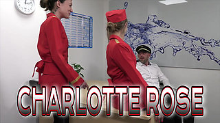 The New Air Hostess Induction by the Captain