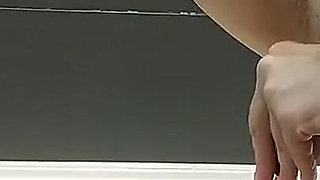 Sexy Wife Plays Anal in Bath, Anal Plug