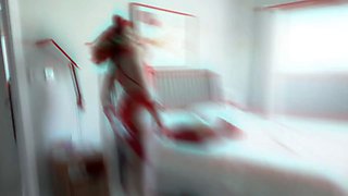 Sonnie takes his stepmom to his room, pulls out his knob, and leisurely shovels it inside her ass hole